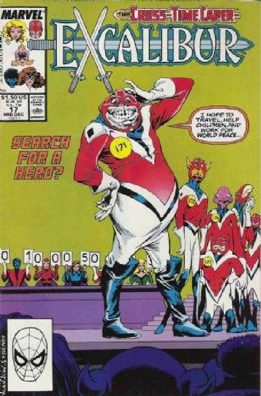 Cover of Excalibur (Vol 1) #17. One of 250,000 Vintage American Comics on sale from Krypton!