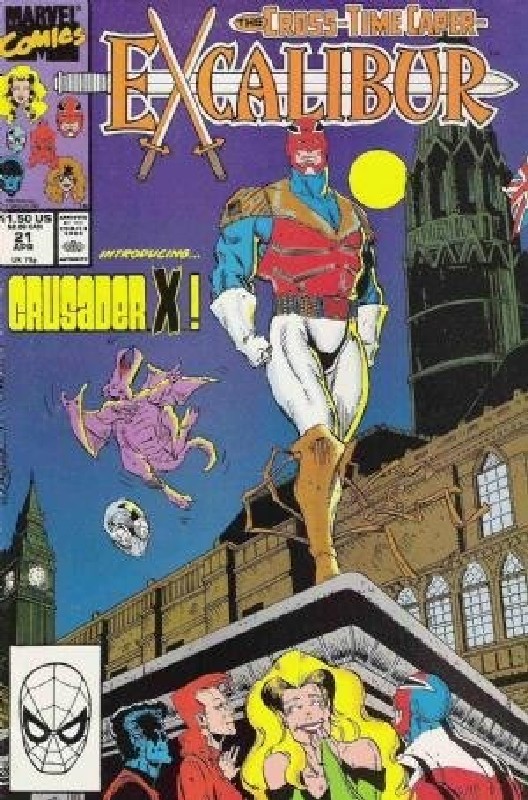 Cover of Excalibur (Vol 1) #21. One of 250,000 Vintage American Comics on sale from Krypton!