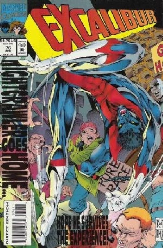 Cover of Excalibur (Vol 1) #76. One of 250,000 Vintage American Comics on sale from Krypton!