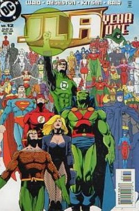 Cover of JLA Year One #12. One of 250,000 Vintage American Comics on sale from Krypton!