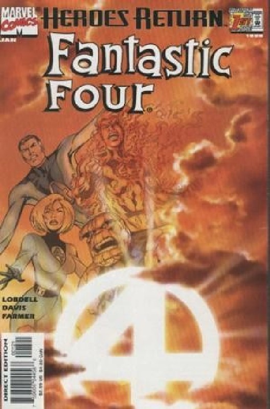 Cover of Fantastic Four (Vol 3) #1. One of 250,000 Vintage American Comics on sale from Krypton!