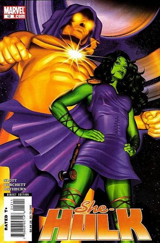 Cover of She-Hulk (Vol 4) #12. One of 250,000 Vintage American Comics on sale from Krypton!