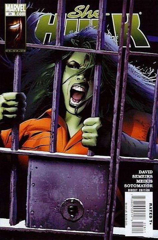 Cover of She-Hulk (Vol 4) #28. One of 250,000 Vintage American Comics on sale from Krypton!