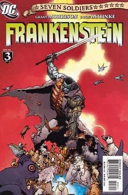 Cover of Seven Soldiers: Frankenstein (2006 Ltd) #3. One of 250,000 Vintage American Comics on sale from Krypton!