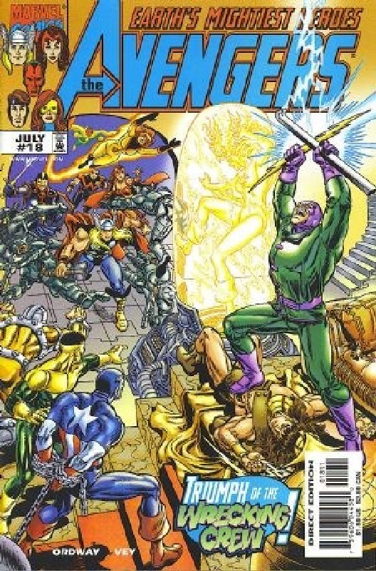 Cover of Avengers (Vol 3) #18. One of 250,000 Vintage American Comics on sale from Krypton!