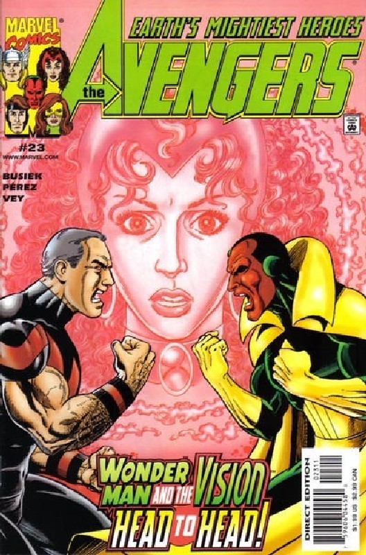 Cover of Avengers (Vol 3) #23. One of 250,000 Vintage American Comics on sale from Krypton!