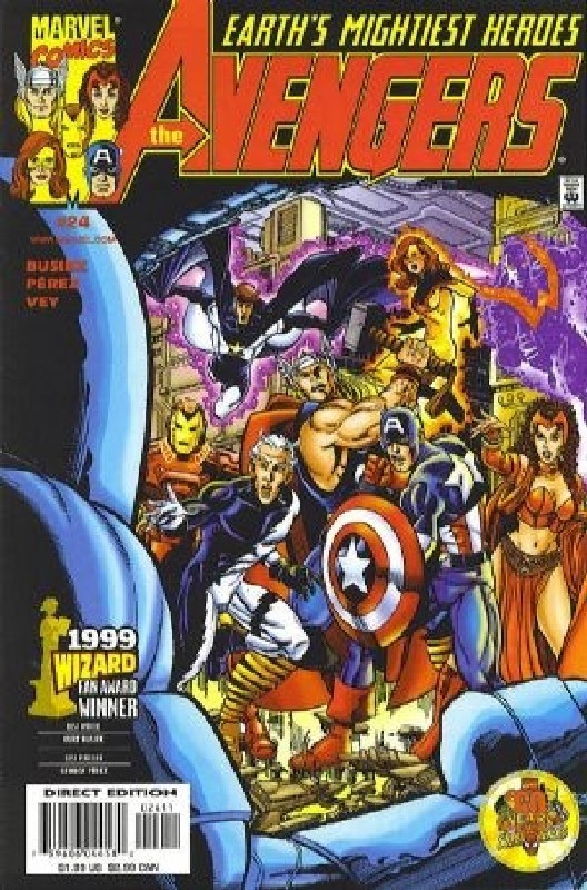 Cover of Avengers (Vol 3) #24. One of 250,000 Vintage American Comics on sale from Krypton!