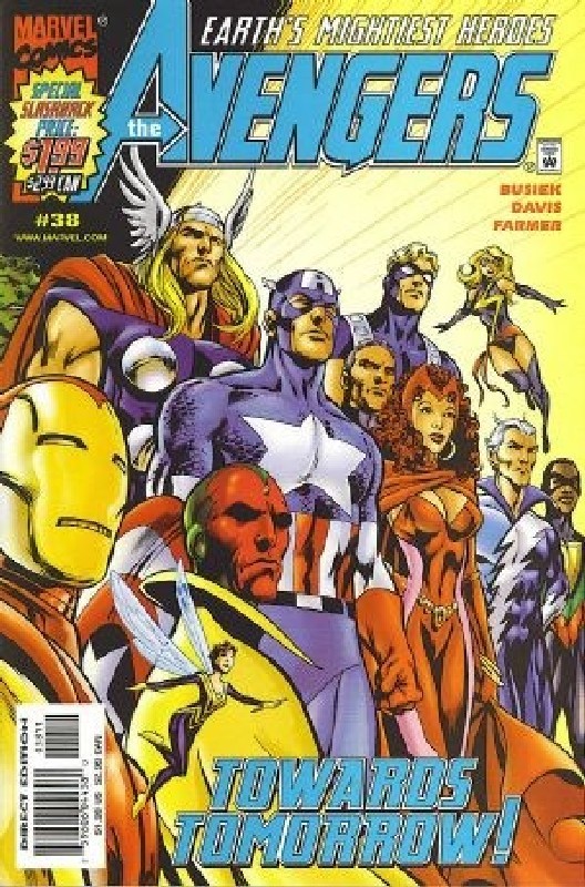 Cover of Avengers (Vol 3) #38. One of 250,000 Vintage American Comics on sale from Krypton!