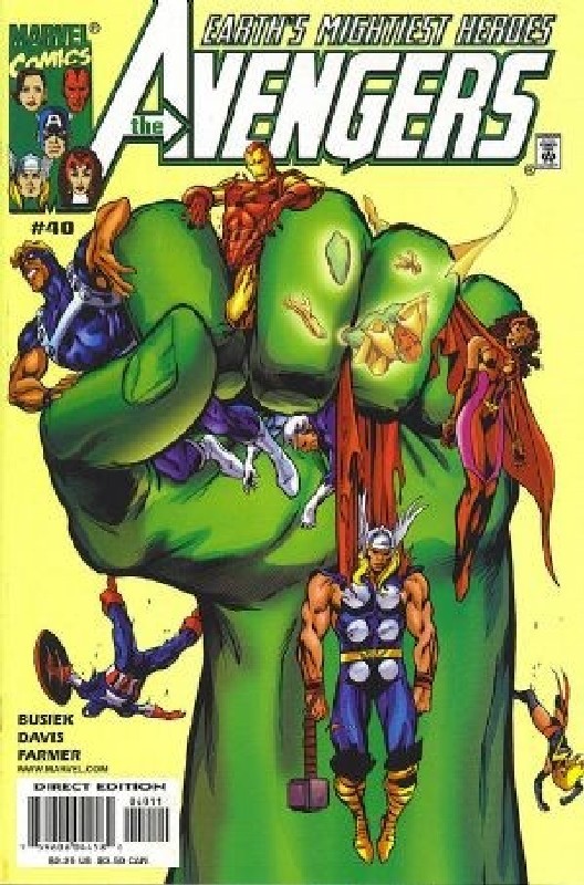 Cover of Avengers (Vol 3) #40. One of 250,000 Vintage American Comics on sale from Krypton!