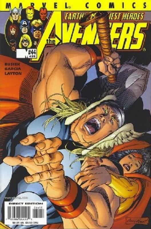 Cover of Avengers (Vol 3) #44. One of 250,000 Vintage American Comics on sale from Krypton!