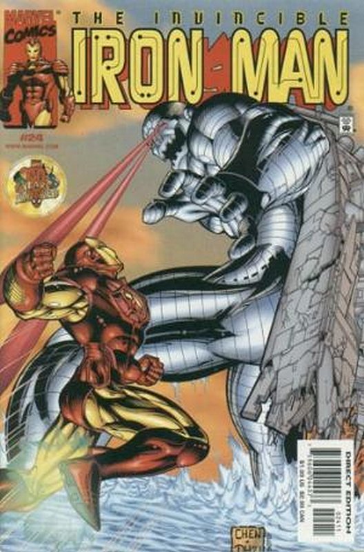 Cover of Iron Man (Vol 3) #24. One of 250,000 Vintage American Comics on sale from Krypton!