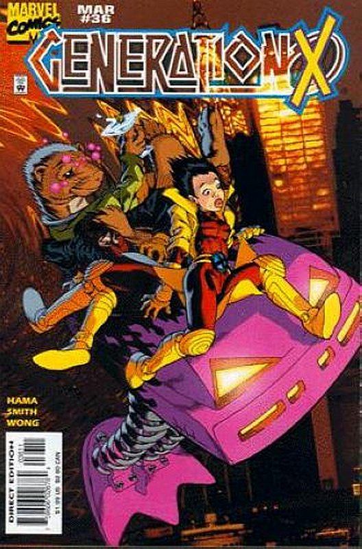 Cover of Generation X (Vol 1) #36. One of 250,000 Vintage American Comics on sale from Krypton!