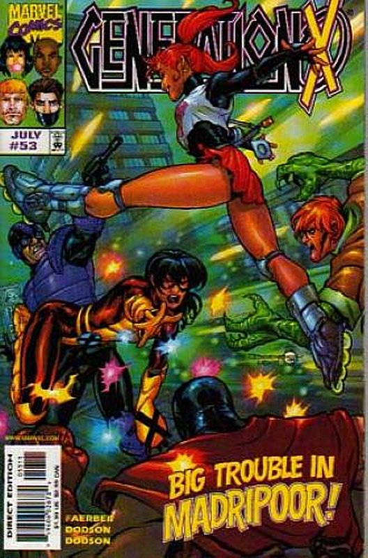 Cover of Generation X (Vol 1) #53. One of 250,000 Vintage American Comics on sale from Krypton!
