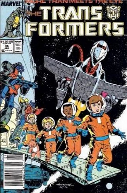 Cover of Transformers (Vol 1) (Marvel) #36. One of 250,000 Vintage American Comics on sale from Krypton!
