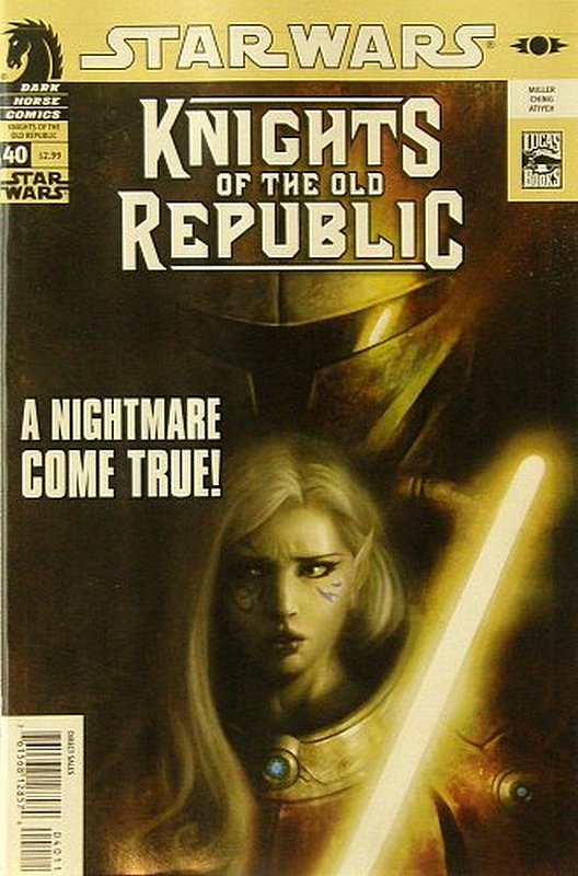 Cover of Star Wars: Knights of the Old Republic (Vol 1) #40. One of 250,000 Vintage American Comics on sale from Krypton!