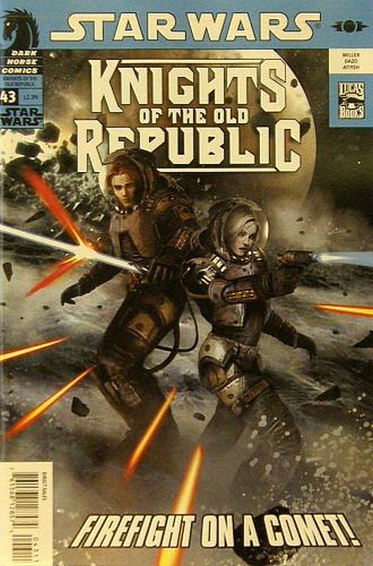 Cover of Star Wars: Knights of the Old Republic (Vol 1) #43. One of 250,000 Vintage American Comics on sale from Krypton!