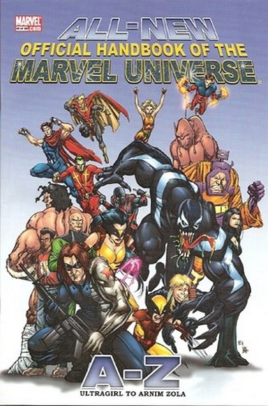Cover of All New Handbook of the Marvel Universe A-Z #12. One of 250,000 Vintage American Comics on sale from Krypton!