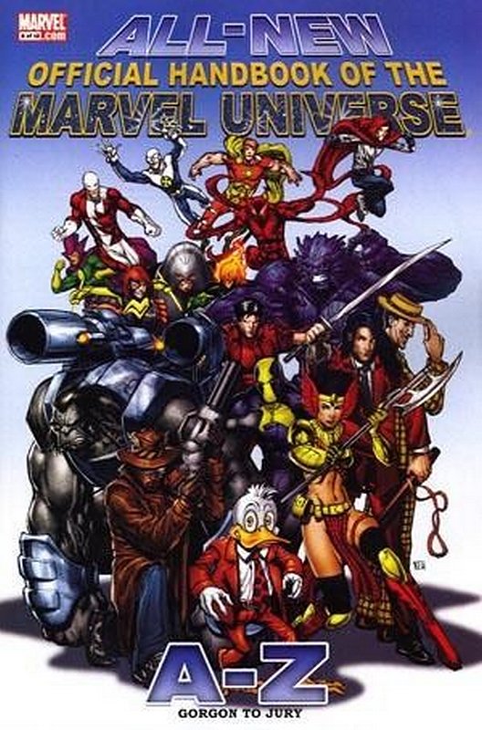 Cover of All New Handbook of the Marvel Universe A-Z #5. One of 250,000 Vintage American Comics on sale from Krypton!
