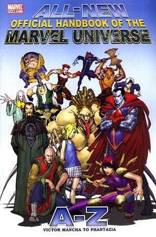 Cover of All New Handbook of the Marvel Universe A-Z #7. One of 250,000 Vintage American Comics on sale from Krypton!