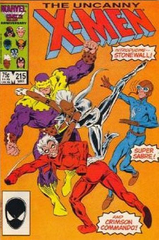 Cover of Uncanny X-Men (Vol 1) #215. One of 250,000 Vintage American Comics on sale from Krypton!