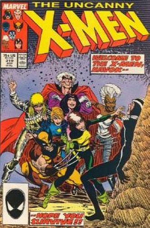 Cover of Uncanny X-Men (Vol 1) #219. One of 250,000 Vintage American Comics on sale from Krypton!