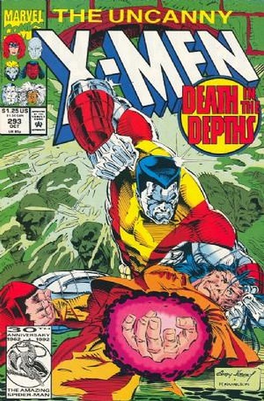 Cover of Uncanny X-Men (Vol 1) #293. One of 250,000 Vintage American Comics on sale from Krypton!