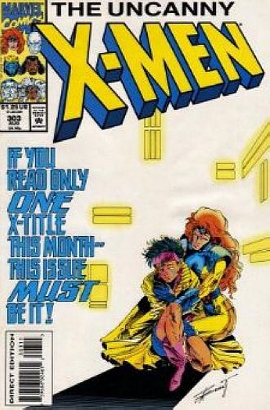 Cover of Uncanny X-Men (Vol 1) #303. One of 250,000 Vintage American Comics on sale from Krypton!