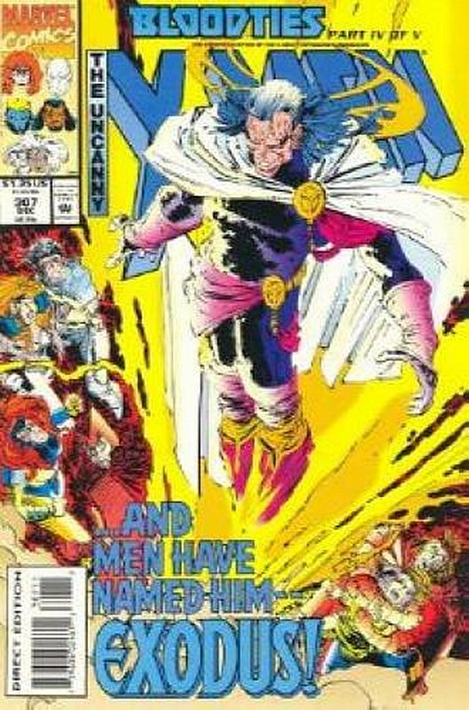 Cover of Uncanny X-Men (Vol 1) #307. One of 250,000 Vintage American Comics on sale from Krypton!