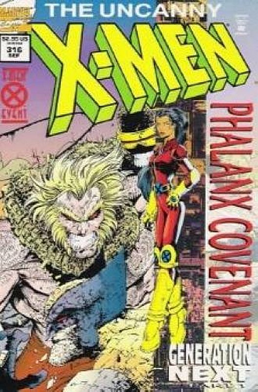 Cover of Uncanny X-Men (Vol 1) #316. One of 250,000 Vintage American Comics on sale from Krypton!