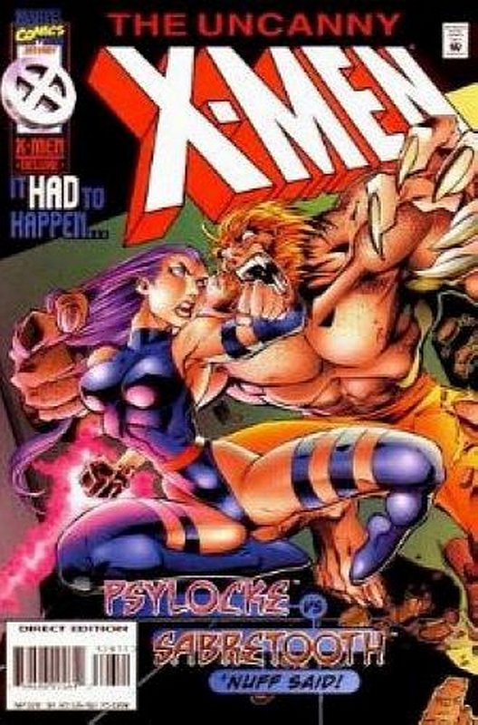 Cover of Uncanny X-Men (Vol 1) #328. One of 250,000 Vintage American Comics on sale from Krypton!