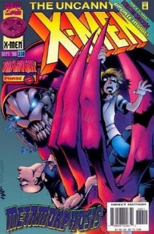 Cover of Uncanny X-Men (Vol 1) #336. One of 250,000 Vintage American Comics on sale from Krypton!