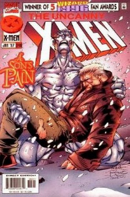 Cover of Uncanny X-Men (Vol 1) #340. One of 250,000 Vintage American Comics on sale from Krypton!