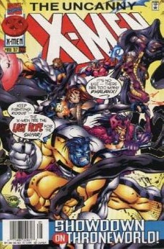 Cover of Uncanny X-Men (Vol 1) #344. One of 250,000 Vintage American Comics on sale from Krypton!
