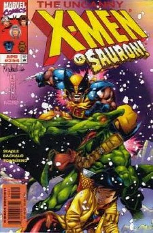 Cover of Uncanny X-Men (Vol 1) #354. One of 250,000 Vintage American Comics on sale from Krypton!