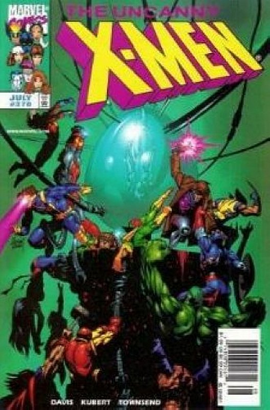 Cover of Uncanny X-Men (Vol 1) #370. One of 250,000 Vintage American Comics on sale from Krypton!