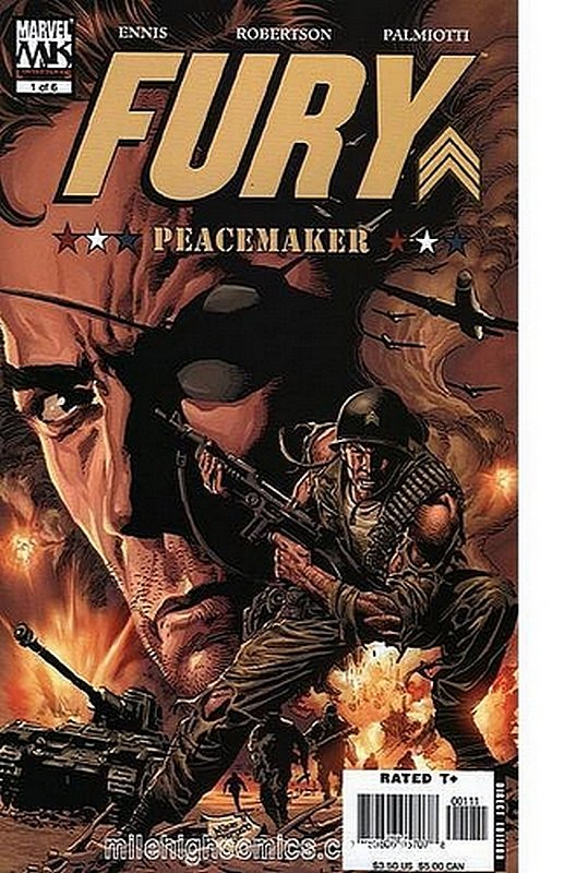 Cover of Fury: Peacemaker (2006 Ltd) #1. One of 250,000 Vintage American Comics on sale from Krypton!