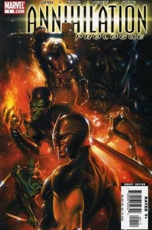 Cover of Annihilation: Prologue #1. One of 250,000 Vintage American Comics on sale from Krypton!