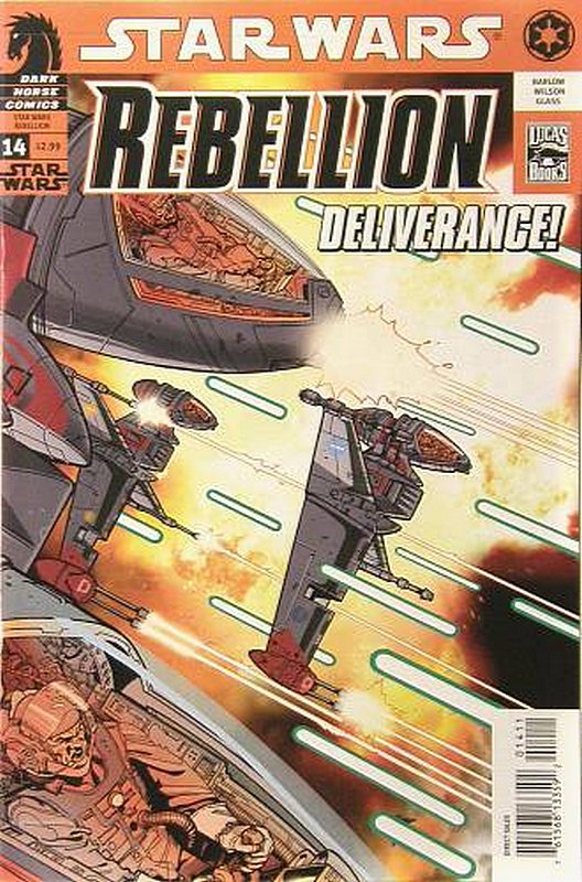Cover of Star Wars: Rebellion #14. One of 250,000 Vintage American Comics on sale from Krypton!