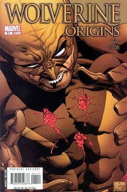 Cover of Wolverine: Origins (Vol 1) #11. One of 250,000 Vintage American Comics on sale from Krypton!
