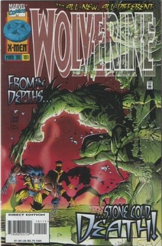 Cover of Wolverine (Vol 1) #101. One of 250,000 Vintage American Comics on sale from Krypton!