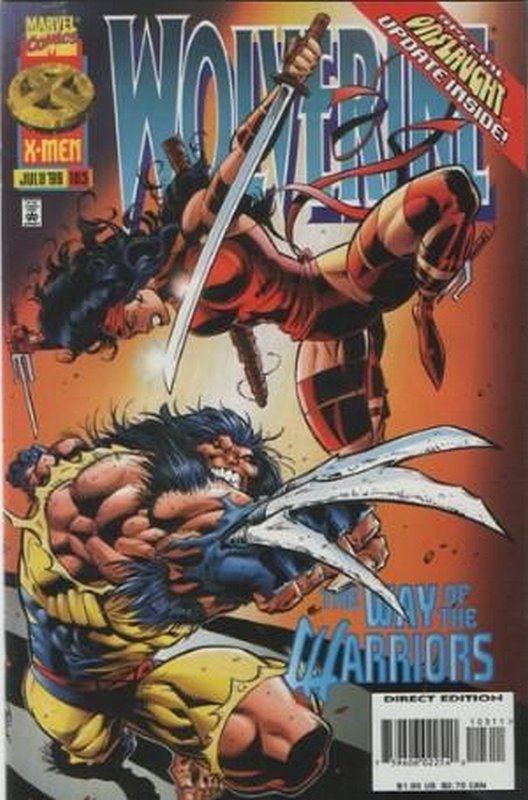 Cover of Wolverine (Vol 1) #103. One of 250,000 Vintage American Comics on sale from Krypton!