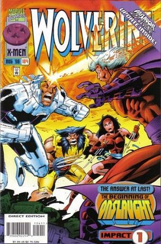 Cover of Wolverine (Vol 1) #104. One of 250,000 Vintage American Comics on sale from Krypton!