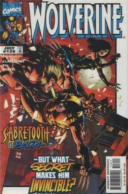 Cover of Wolverine (Vol 1) #126. One of 250,000 Vintage American Comics on sale from Krypton!