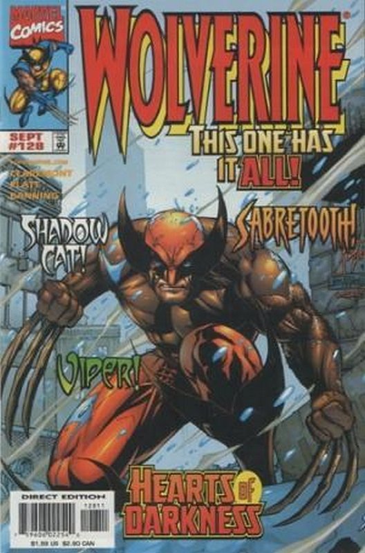 Cover of Wolverine (Vol 1) #128. One of 250,000 Vintage American Comics on sale from Krypton!