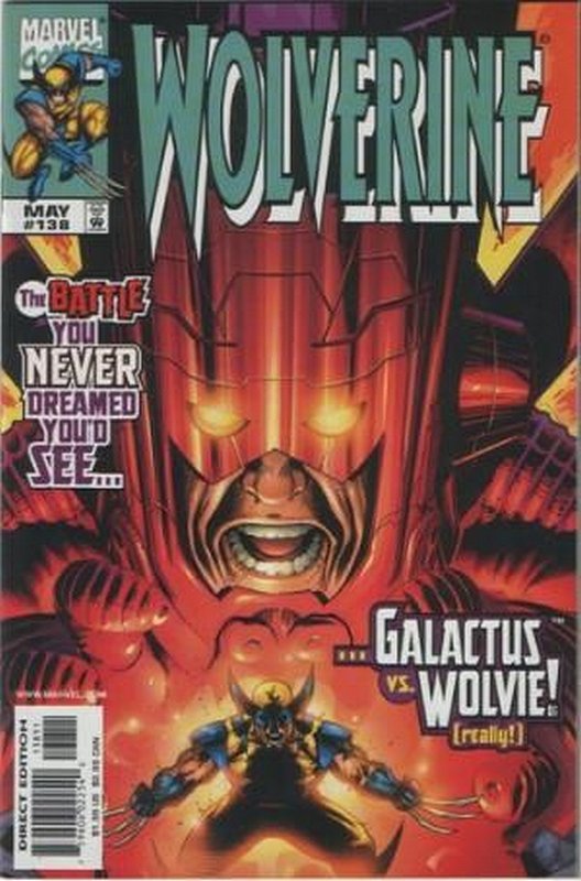 Cover of Wolverine (Vol 1) #138. One of 250,000 Vintage American Comics on sale from Krypton!