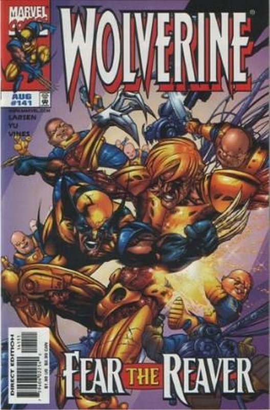 Cover of Wolverine (Vol 1) #141. One of 250,000 Vintage American Comics on sale from Krypton!