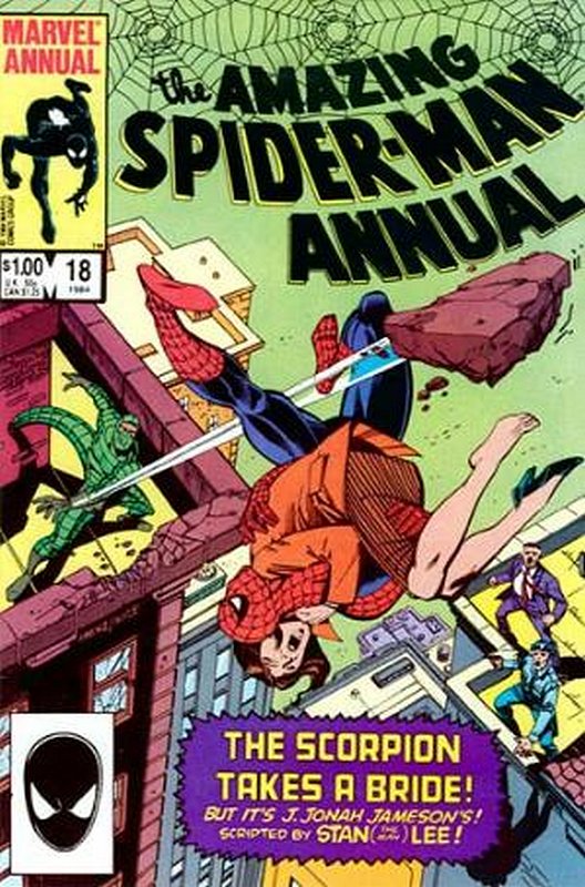 Cover of Amazing Spider-Man Annual (Vol 1) #18. One of 250,000 Vintage American Comics on sale from Krypton!
