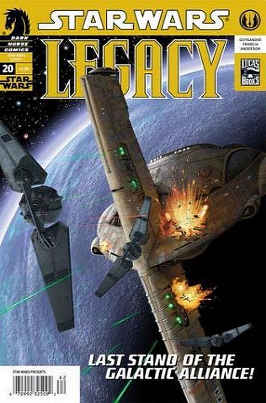 Cover of Star Wars: Legacy (Vol 1) #20. One of 250,000 Vintage American Comics on sale from Krypton!