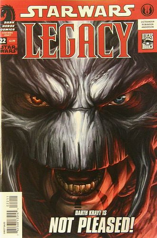 Cover of Star Wars: Legacy (Vol 1) #22. One of 250,000 Vintage American Comics on sale from Krypton!