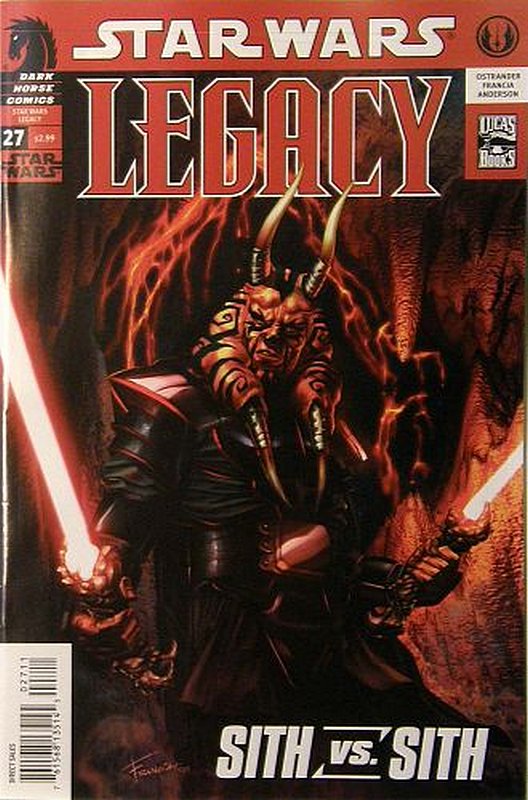 Cover of Star Wars: Legacy (Vol 1) #27. One of 250,000 Vintage American Comics on sale from Krypton!
